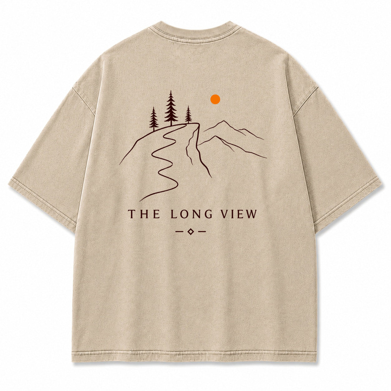 The Long View Mountain Trail Graphic T-Shirt