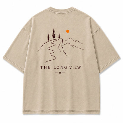 The Long View Mountain Trail Graphic T-Shirt