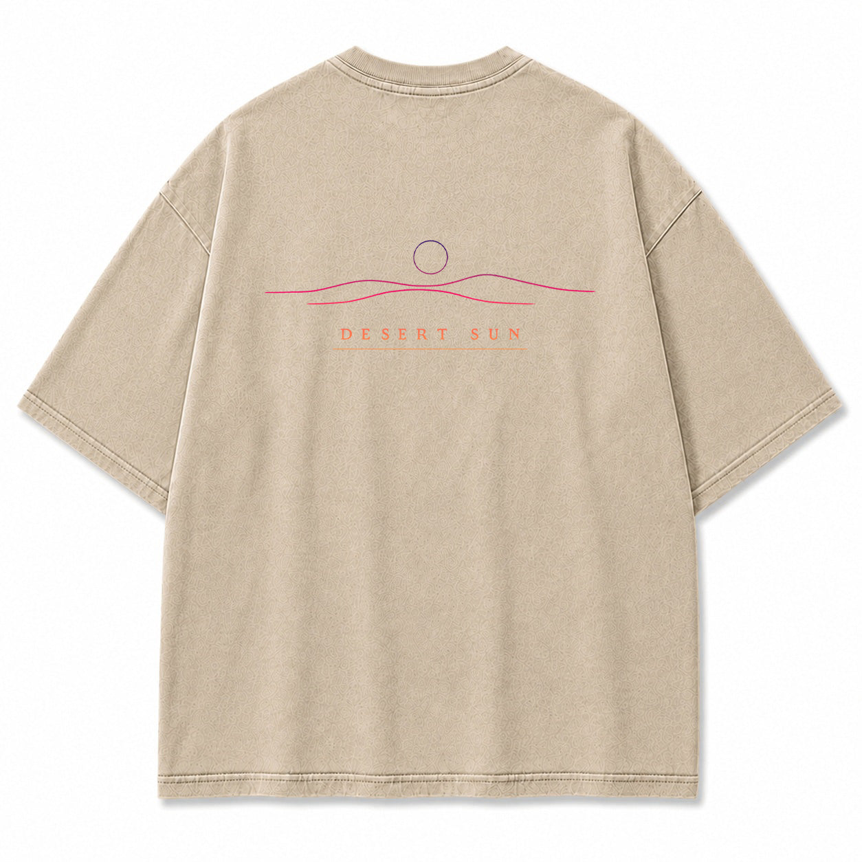 Desert Sun Minimal Horizon Graphic T-Shirt