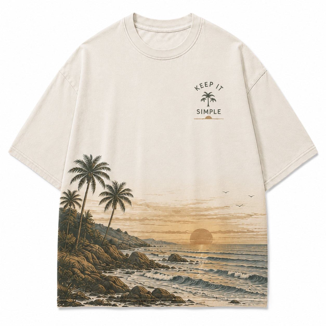 Keep It Simple Coastal Graphic Tee