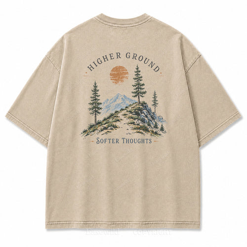 Higher Ground Softer Thoughts Graphic T-Shirt