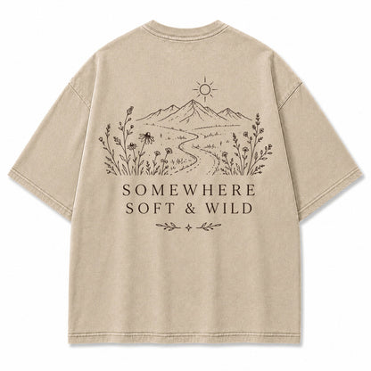 Somewhere Soft & Wild Graphic T-Shirt