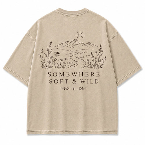 Somewhere Soft & Wild Graphic T-Shirt