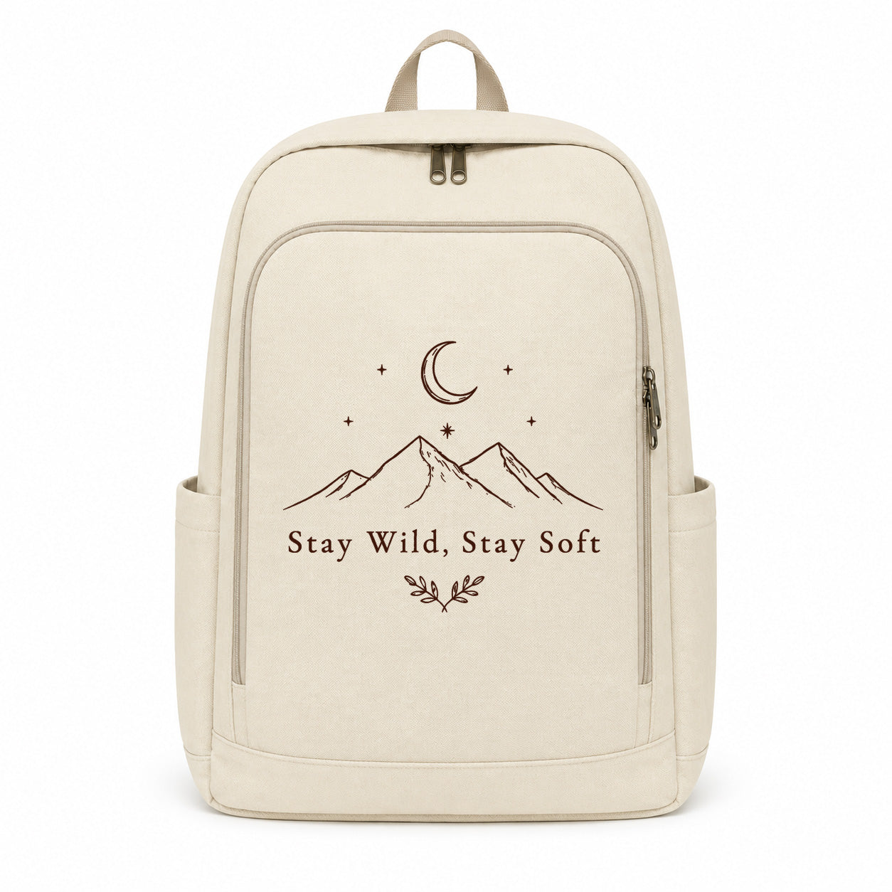 Stay Wild Stay Soft Graphic Backpack