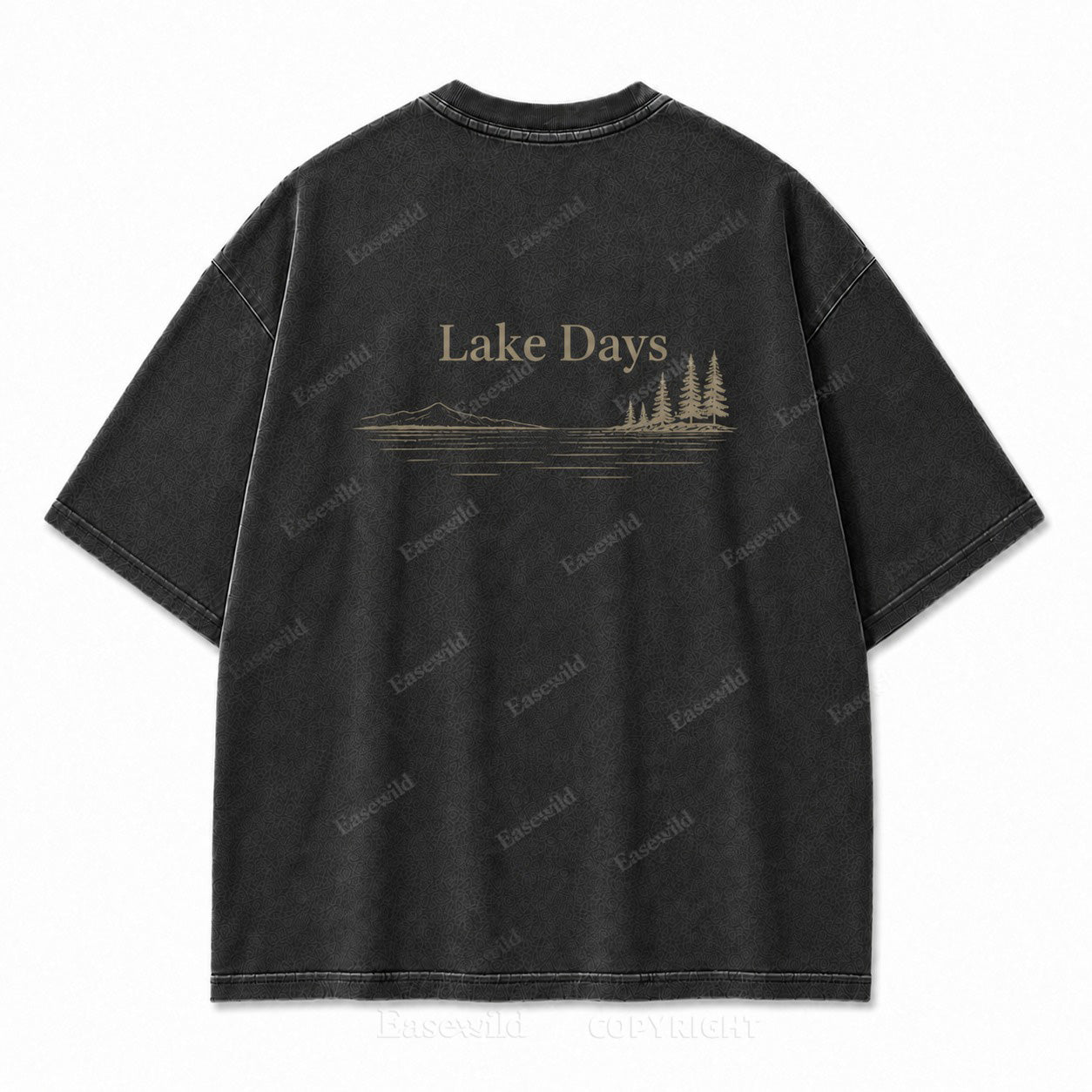 Where Quiet Lake Days Feel Simple and Free Tee