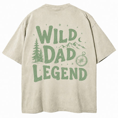 Wild Dad Legend Outdoor Washed T-Shirt