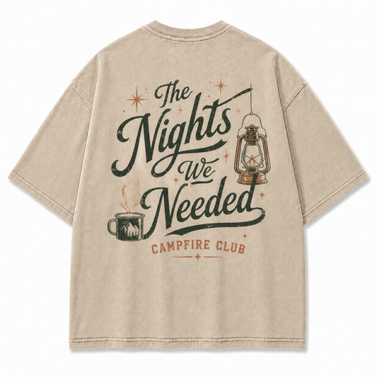 Needed Nights Campfire Club Graphic Tee