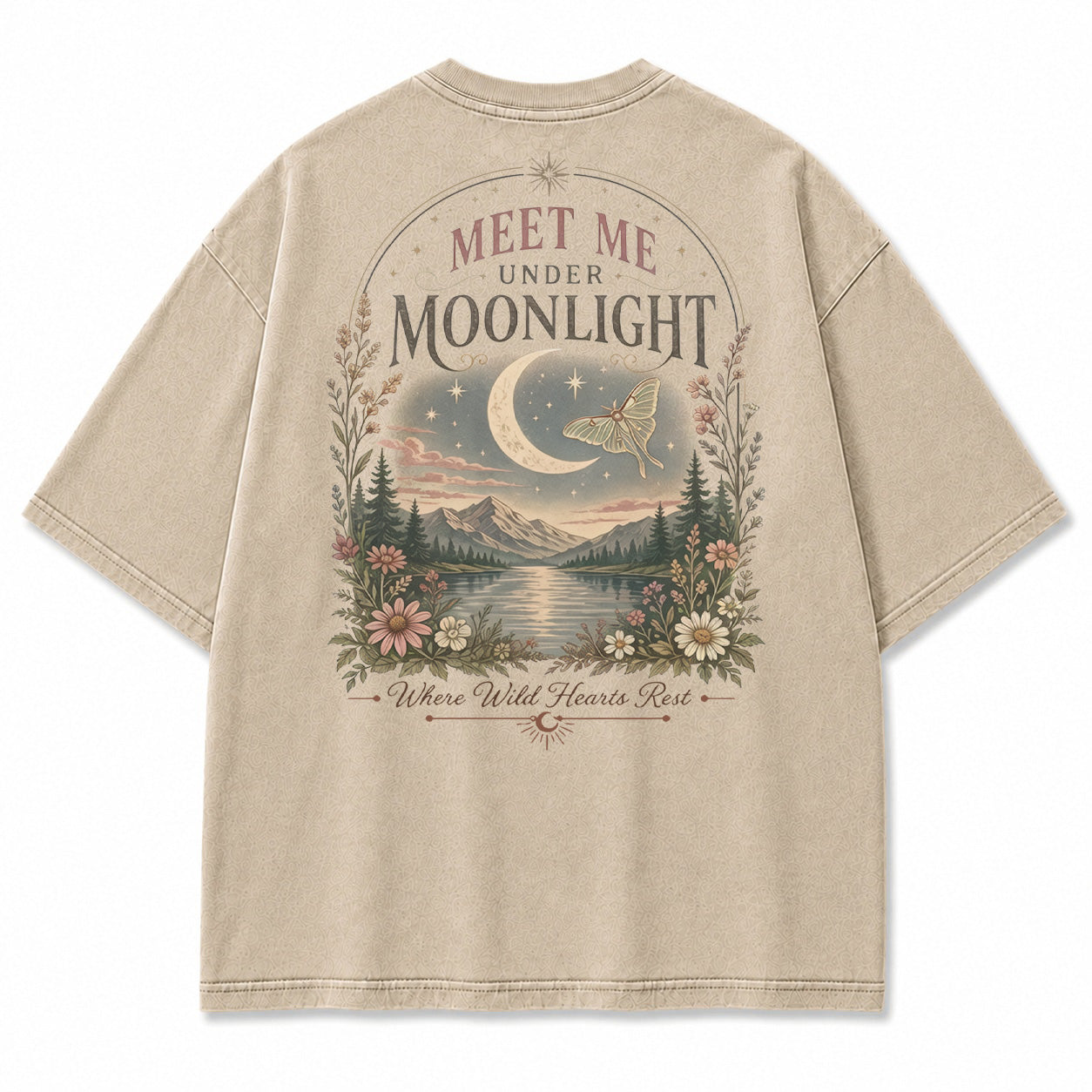 Lunar Lake Wildflower Graphic T-Shirt