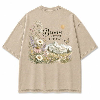 Bloom After The Rain Graphic T-Shirt