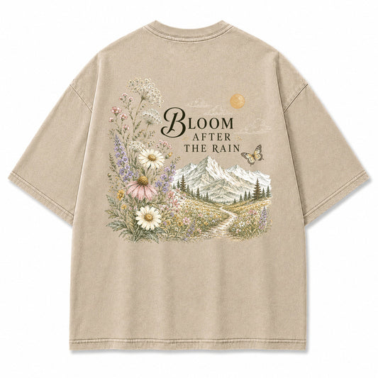 Bloom After The Rain Graphic T-Shirt