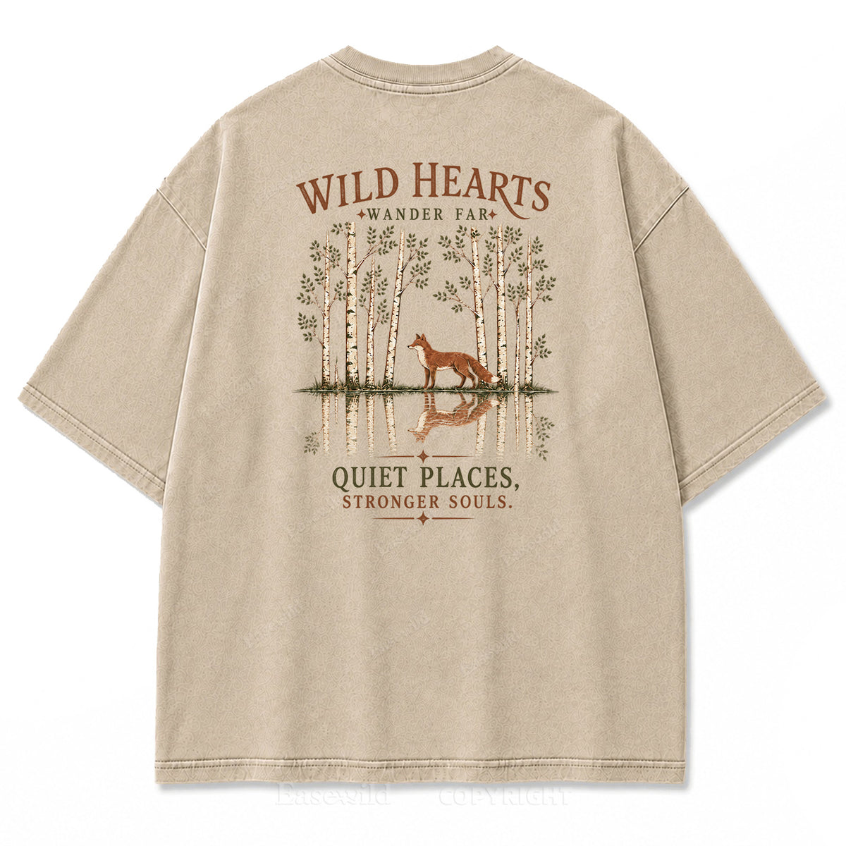 Where the Wild Grows Quiet Print Tee