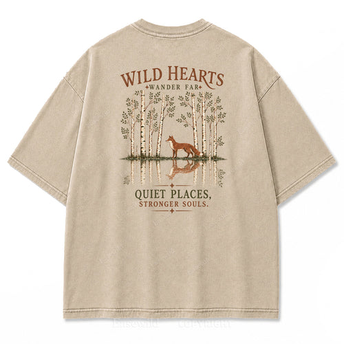 Where the Wild Grows Quiet Print Tee