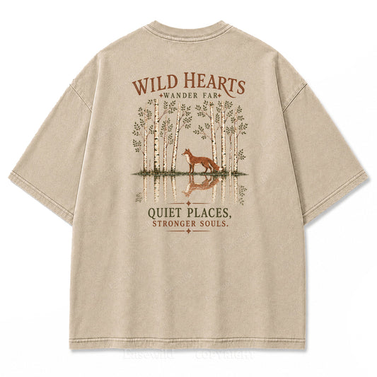 Where the Wild Grows Quiet Print Tee