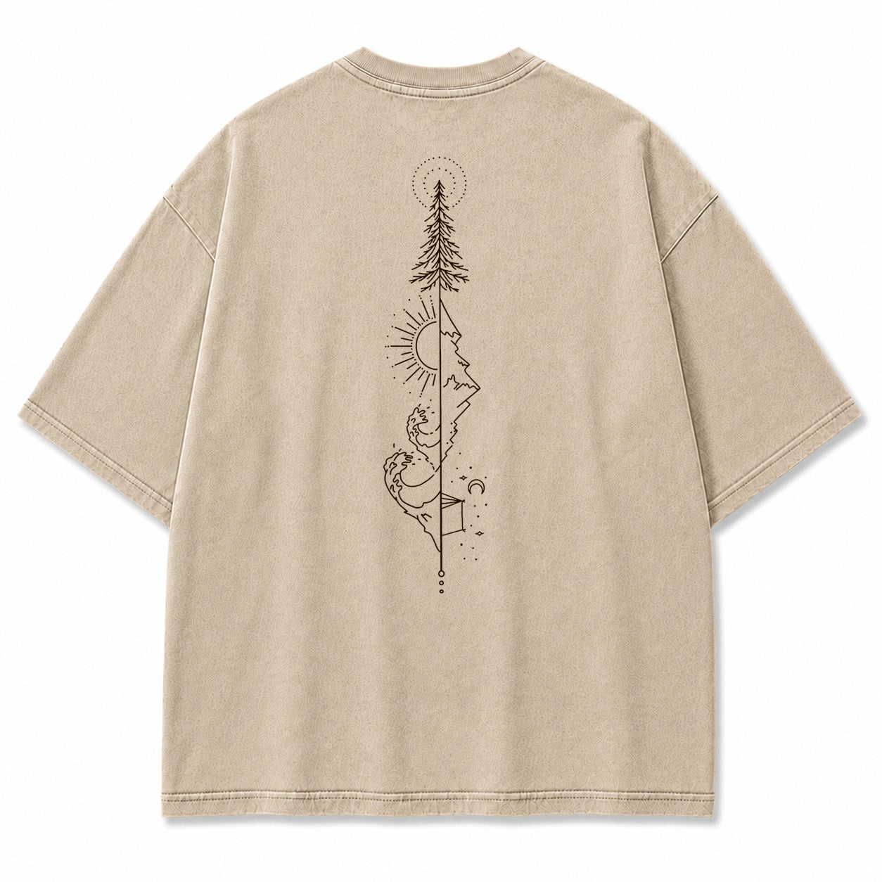 Forest Ocean Balance Graphic T-Shirt