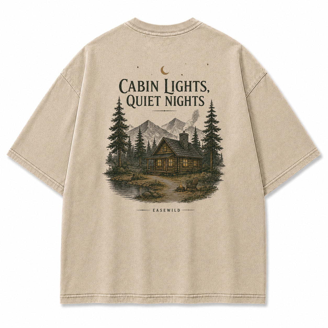 Cabin Lights Graphic T-Shirt