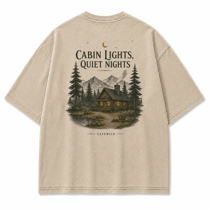 Cabin Lights Graphic T-Shirt