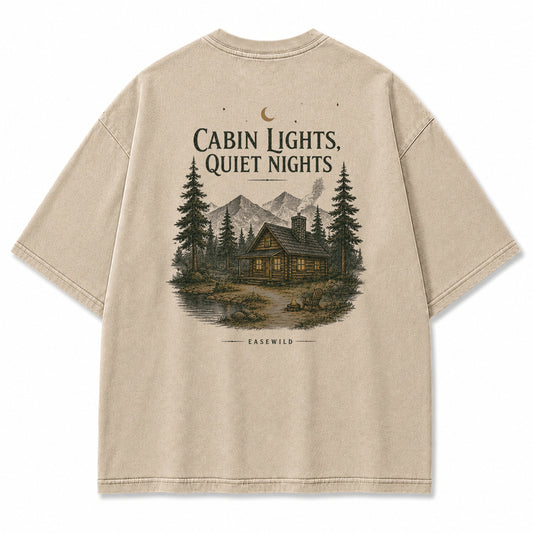Cabin Lights Graphic T-Shirt