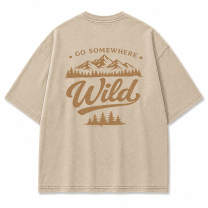 Go Somewhere Wild Graphic T-Shirt
