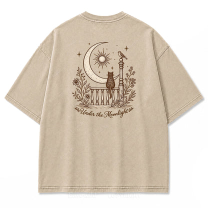 Lunar Reverie Vintage Graphic Print Tee