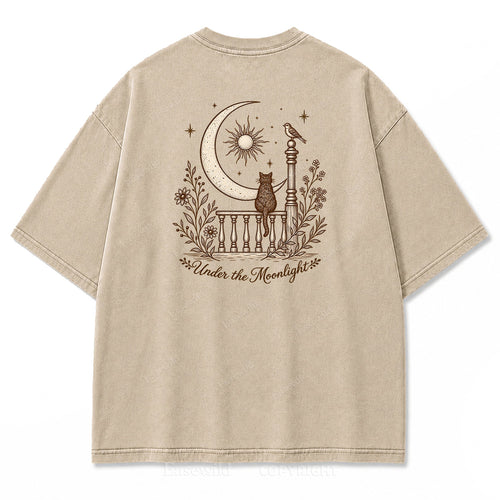 Lunar Reverie Vintage Graphic Print Tee