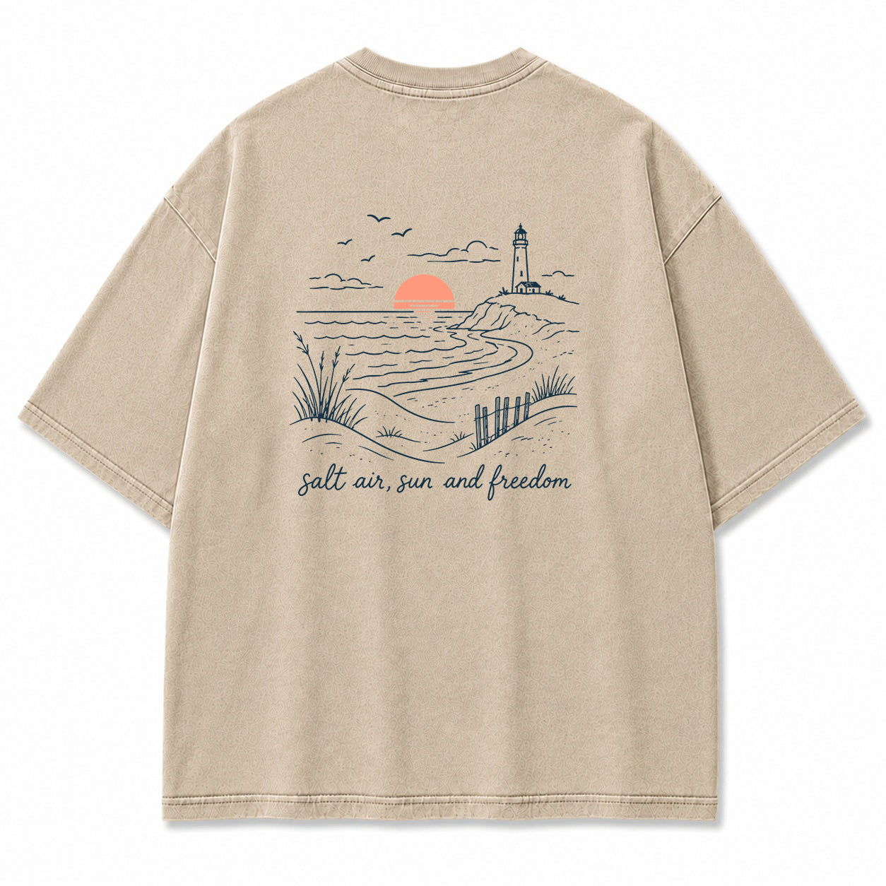 Salt Air Sun and Freedom Graphic T-Shirt