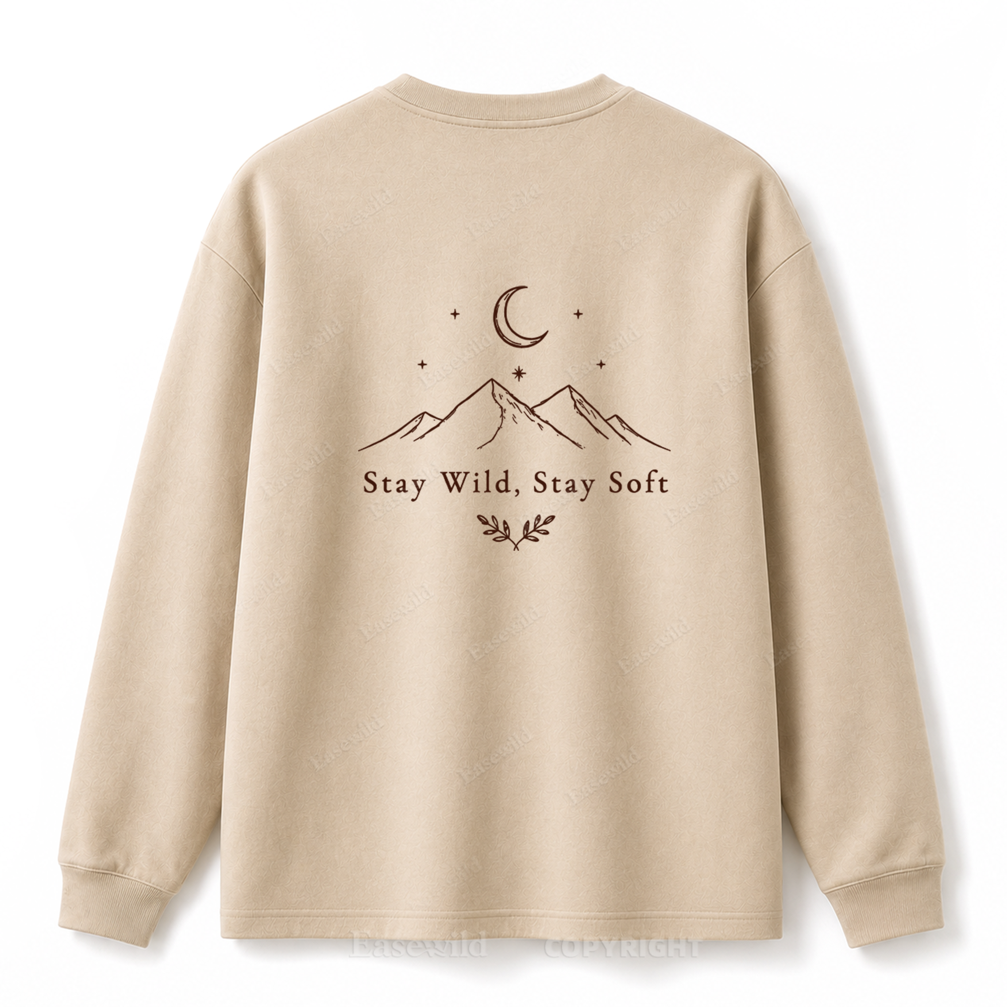 Stay Wild Stay Soft Graphic Long Sleeve Tee