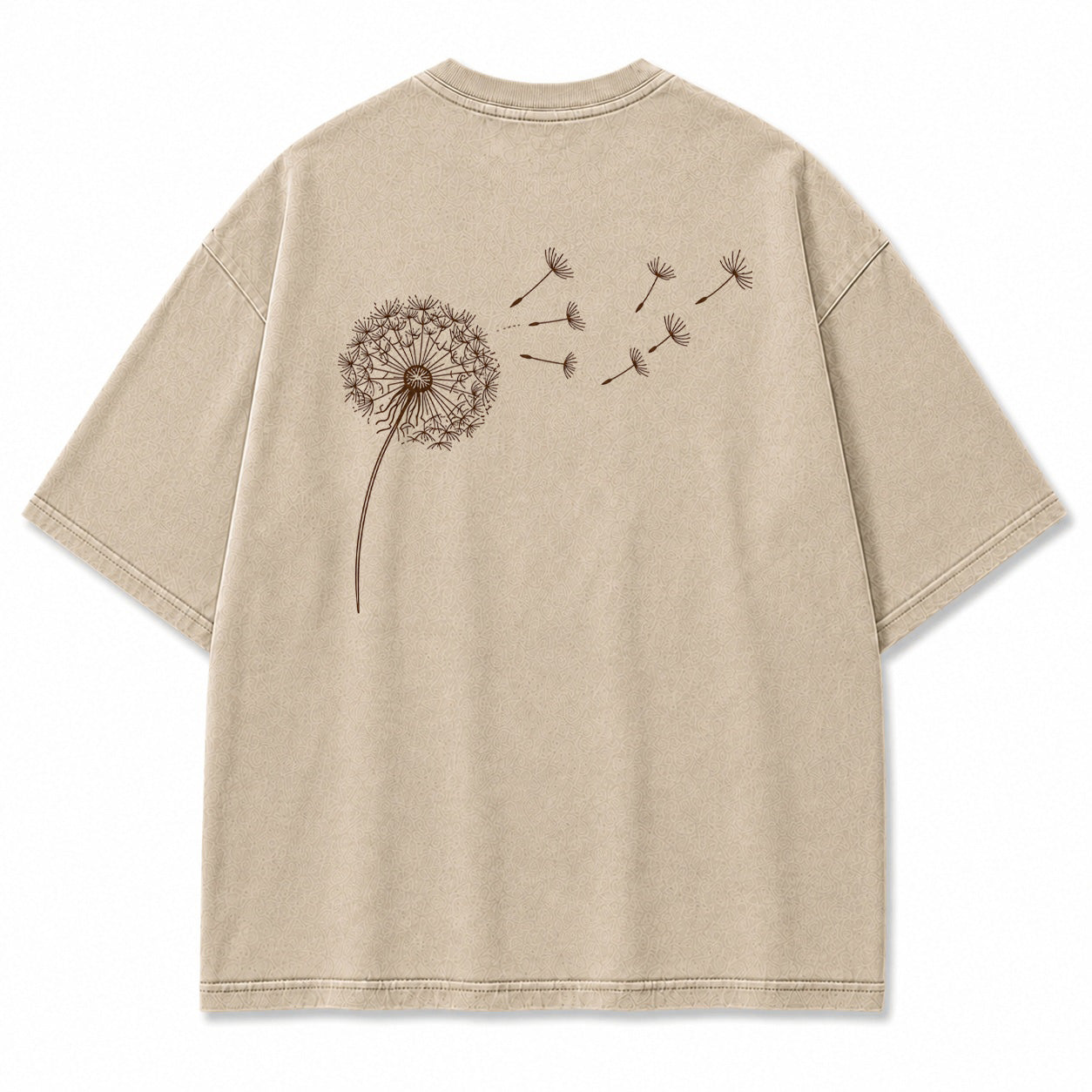 Drifting Wishes Dandelion Graphic T-Shirt