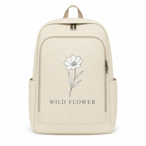 Wild Flower Graphic Backpack