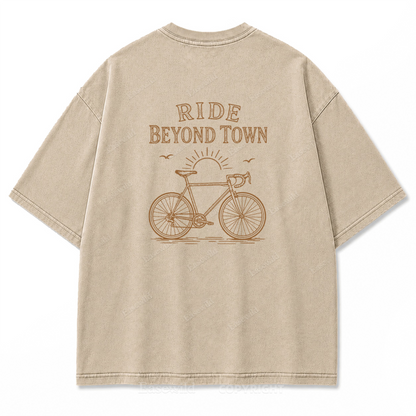 Ride Beyond Town Graphic Print Tee