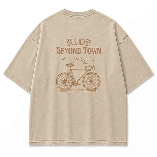 Ride Beyond Town Graphic Print Tee