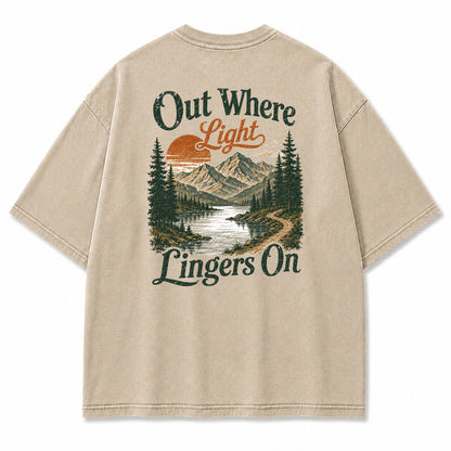 Out Where Light Lingers On Graphic T-Shirt