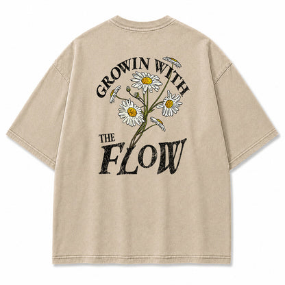 Grow With The Flow Daisy Graphic T-Shirt