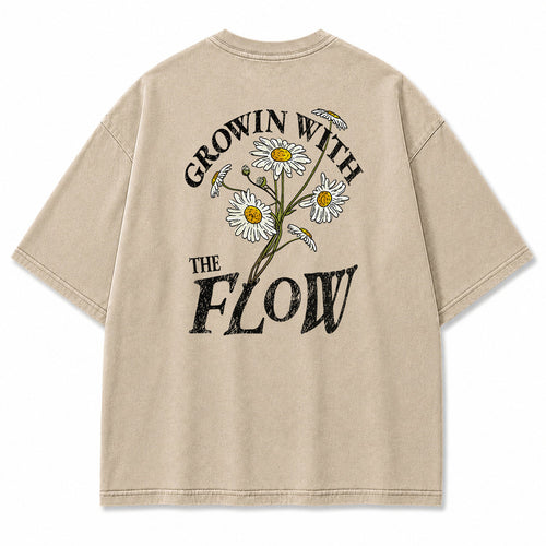 Grow With The Flow Daisy Graphic T-Shirt