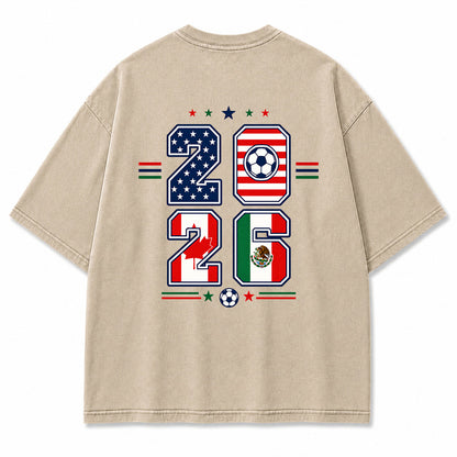 2026 Vintage Football Graphic T-Shirt