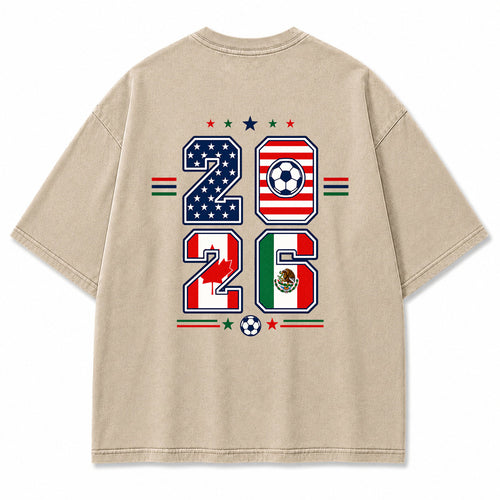 2026 Vintage Football Graphic T-Shirt