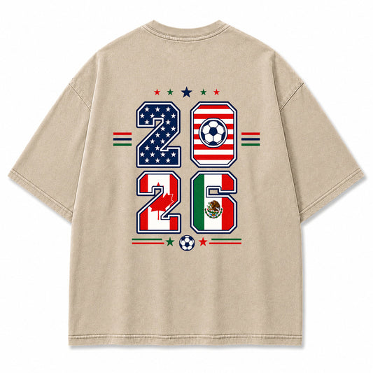 2026 Vintage Football Graphic T-Shirt