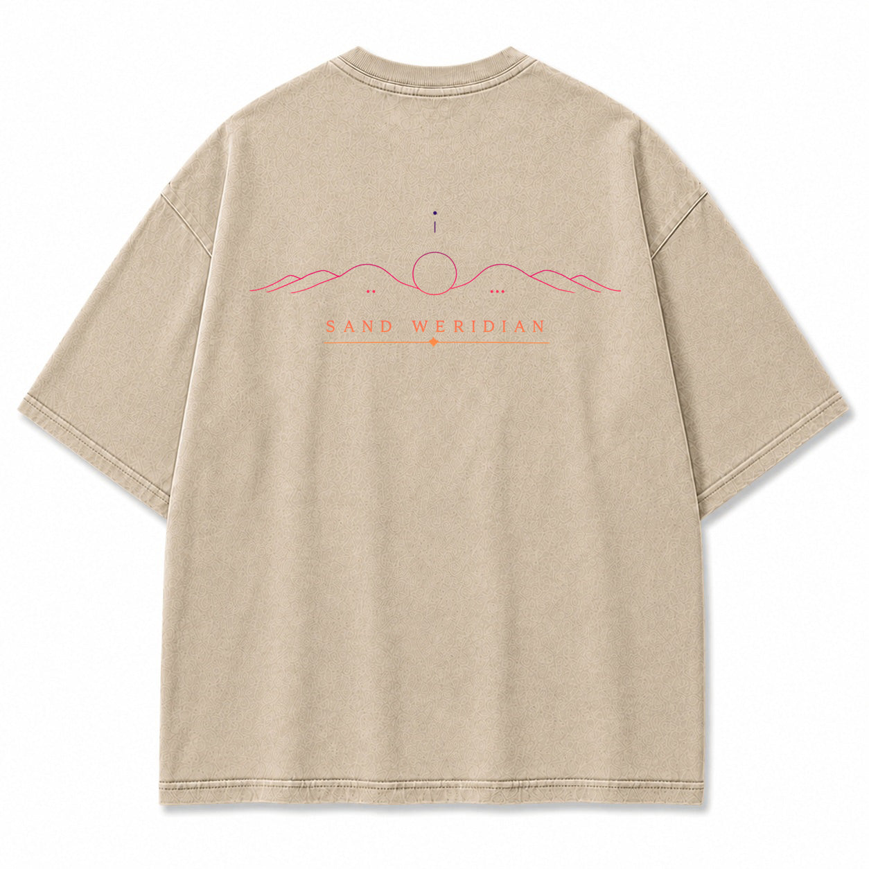 Sand Meridian Desert Horizon Graphic T-Shirt