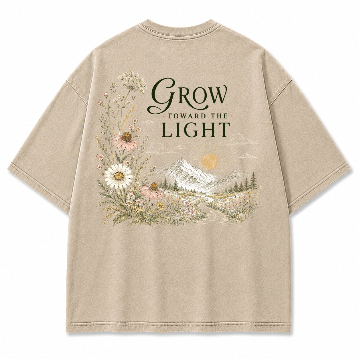 Bloom Toward The Light Graphic T-Shirt