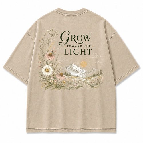 Bloom Toward The Light Graphic T-Shirt