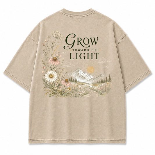 Bloom Toward The Light Graphic T-Shirt