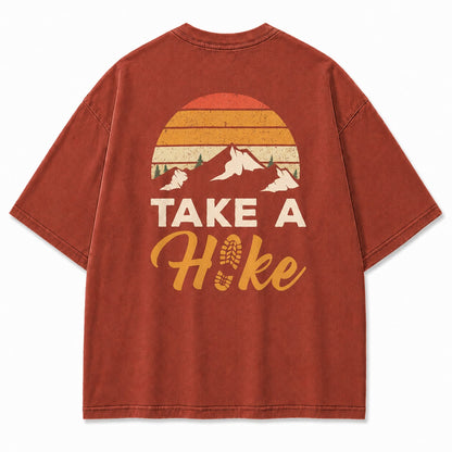 Trail Mood Washed T-Shirt – Take A Hike