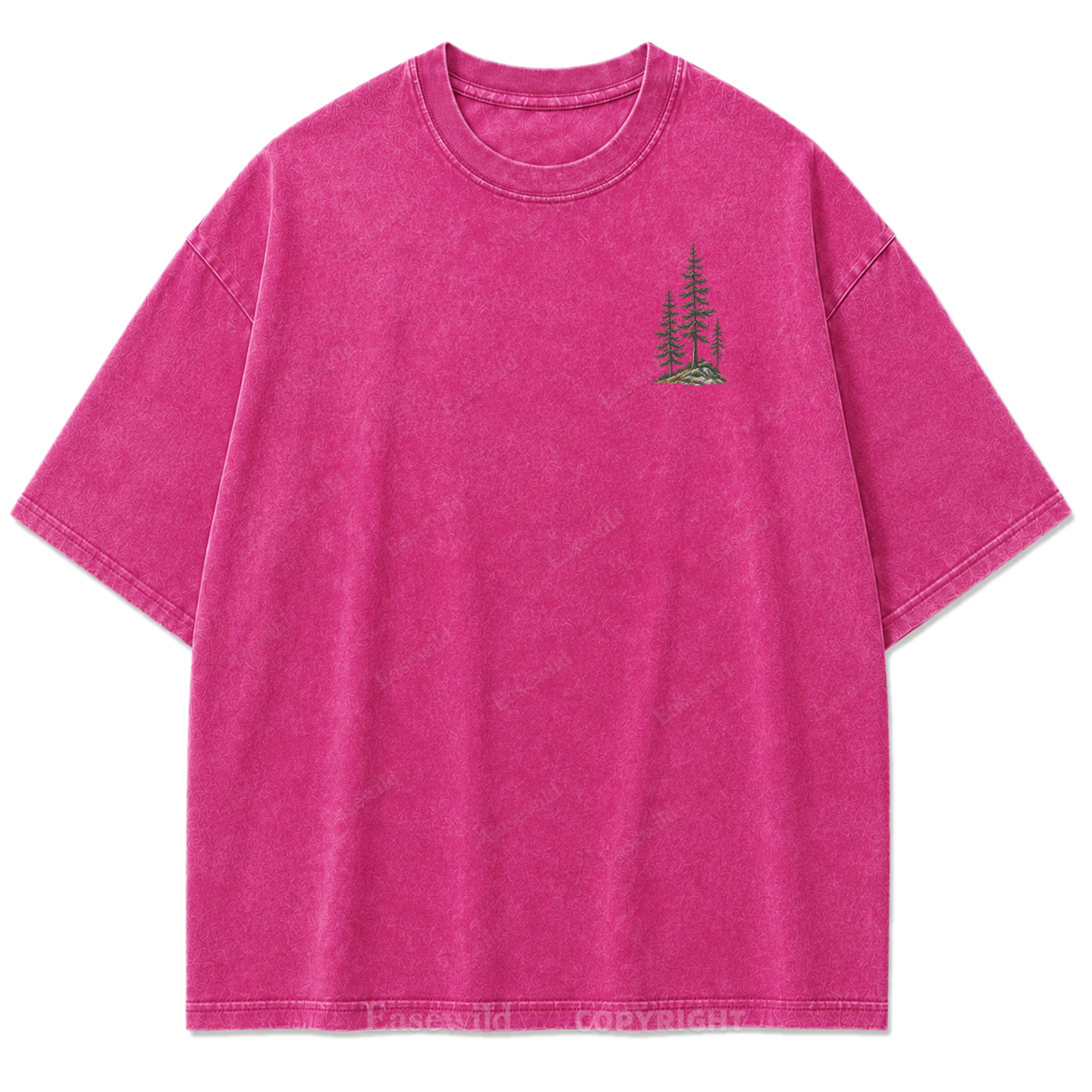 Higher Ground Softer Thoughts Washed Print T-Shirt