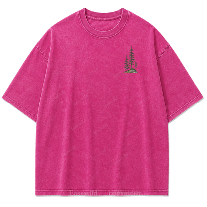 Higher Ground Softer Thoughts Washed Print T-Shirt