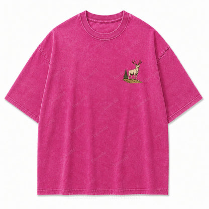 Go Find Your Peak Washed Print Tee