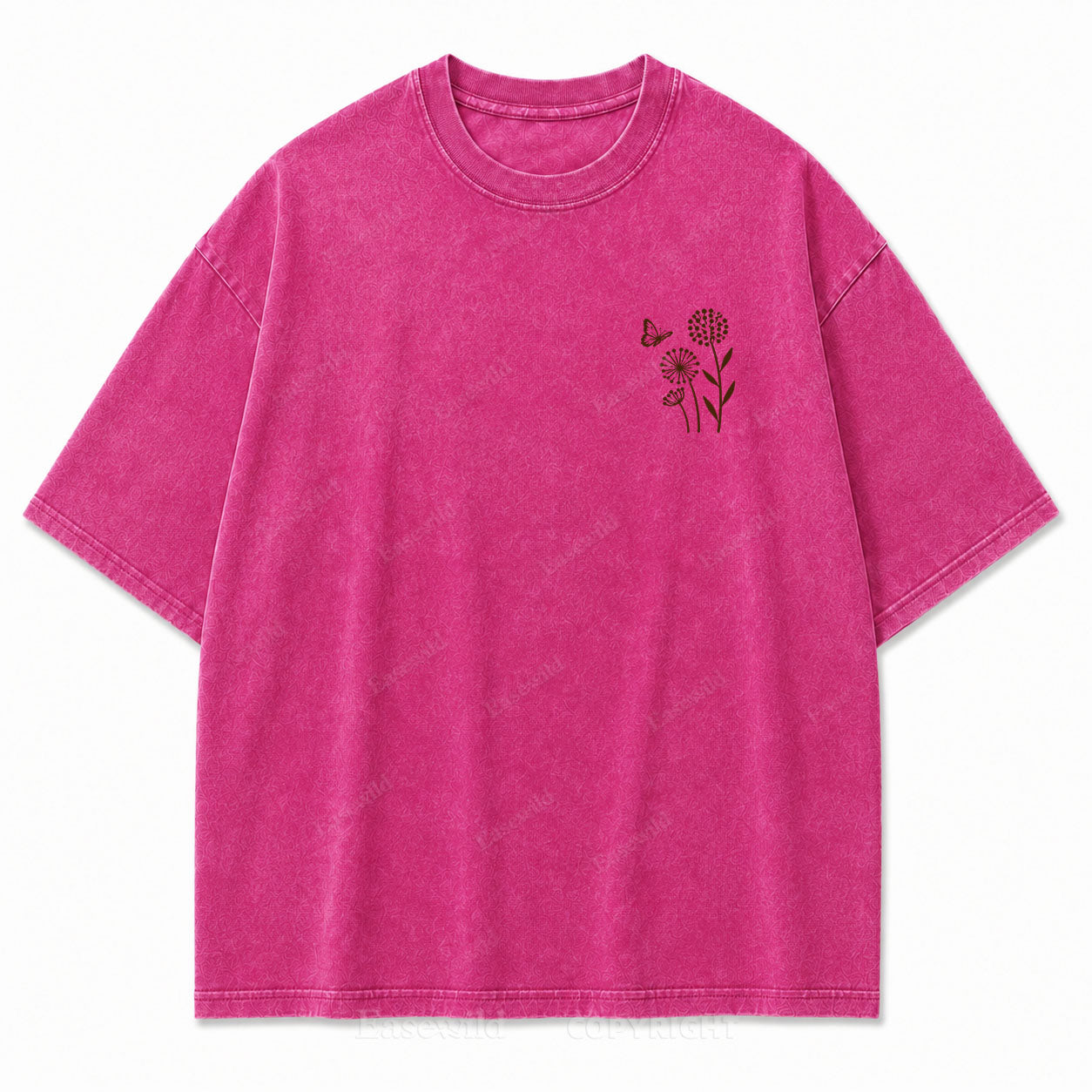 Wildflower Washed Print Tee