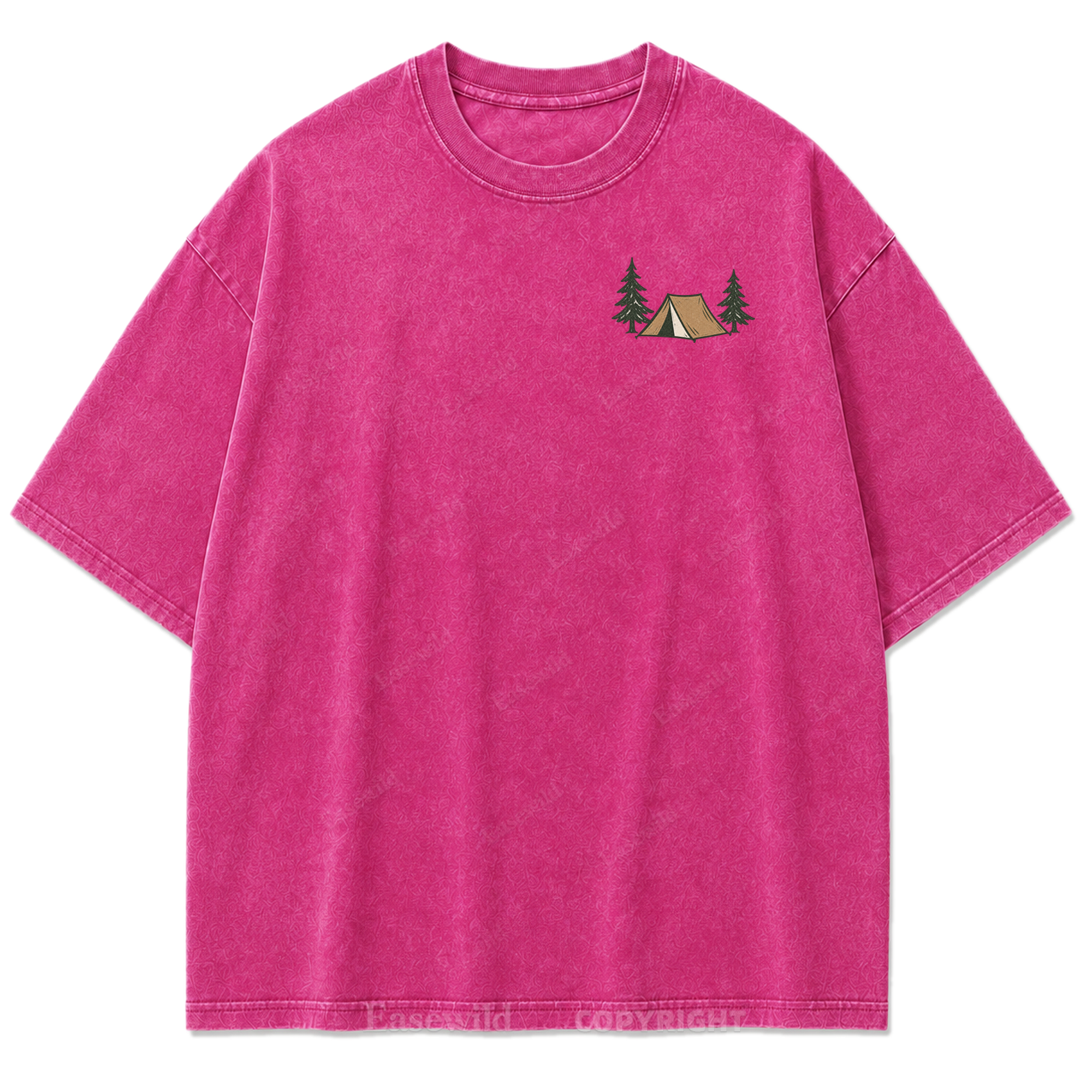Better Roads Together Washed Print Tee