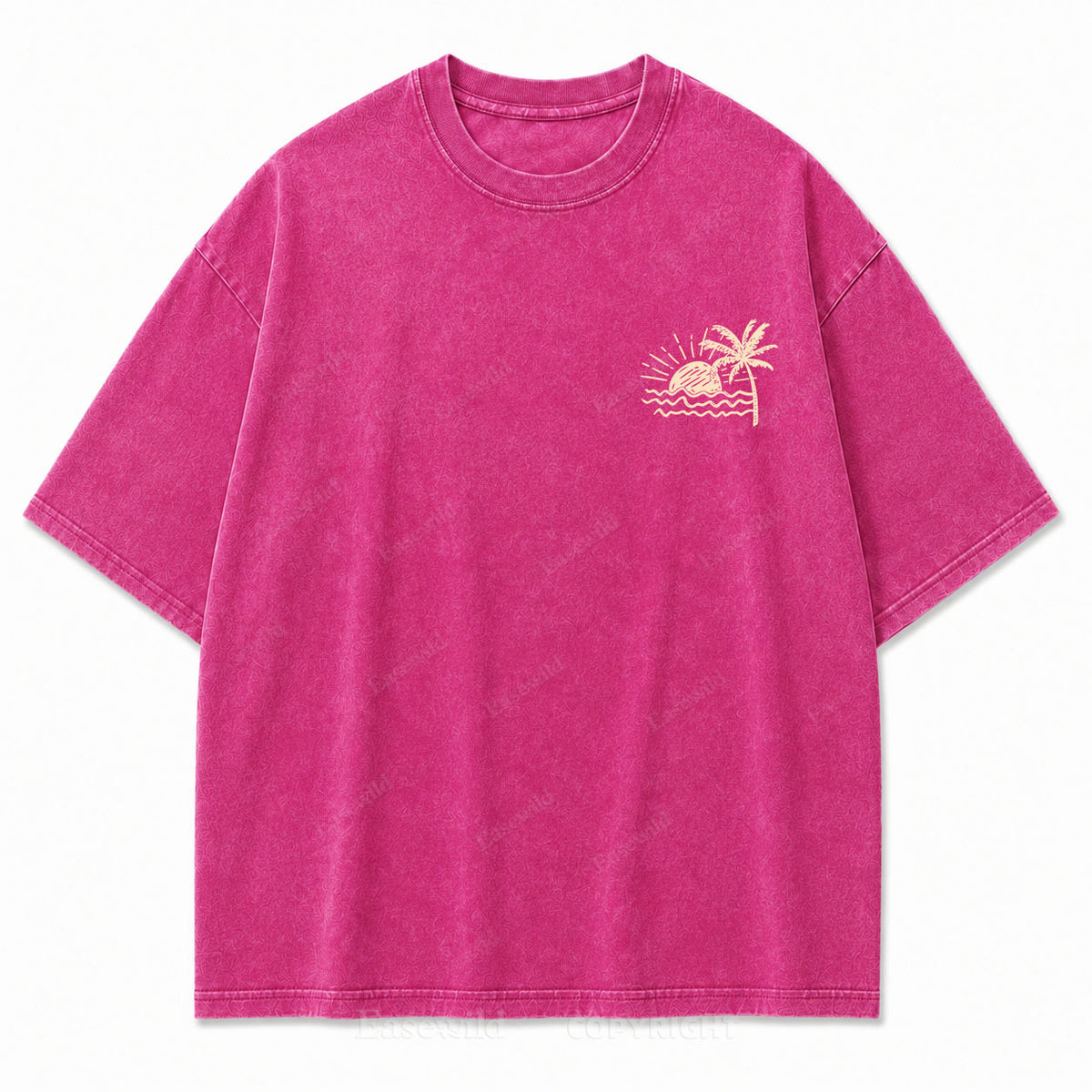 Walk By Faith Not By Sight Washed Graphic Tee