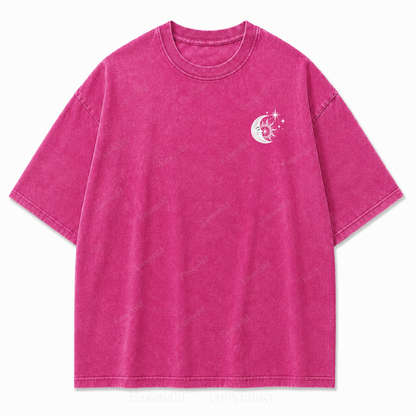 Between Earth & Sky Mountain Vintage Print Tee