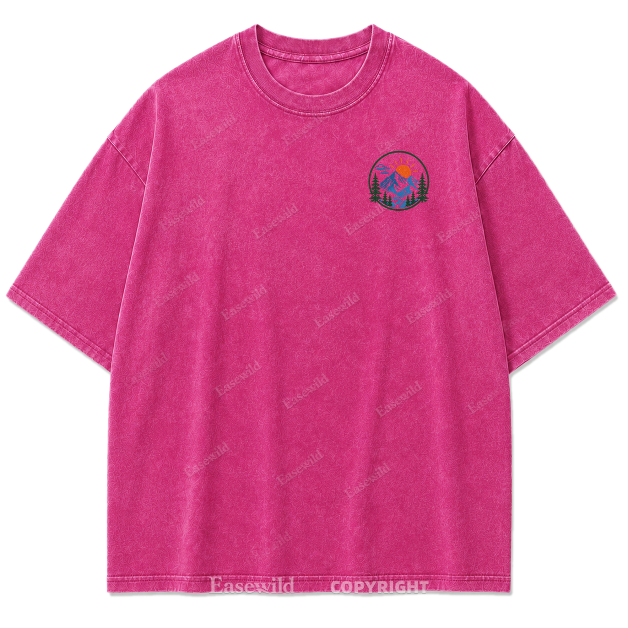 Mountain Escape Adventure T-Shirt mit Waschung