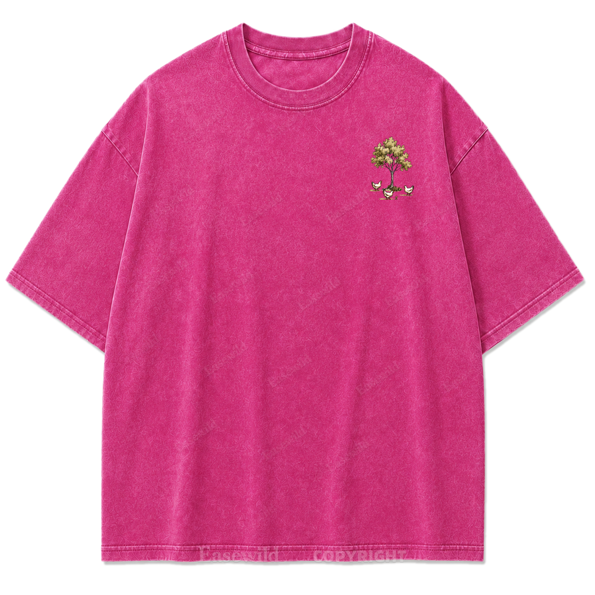 There Was No Way But God Made a Way Washed Print Tee